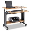 Muv 35" Workstation Adjustable Height Medium Oak