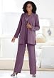 Peachskin 3 piece Pantset