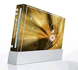 Flame Flowers Decorative Protector Skin Decal Sticker for Nintendo Wii Cons ....