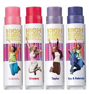 HealthPersonalCare: Lot of 4 Disney High School Musical Lip Balm   All 4 Flavors