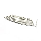 uxcell ダイヤモンドマウントビット ダイヤモンドバー　研削 研磨 工具　合金 ダイヤモンド素材 シルバートーン 30個入り