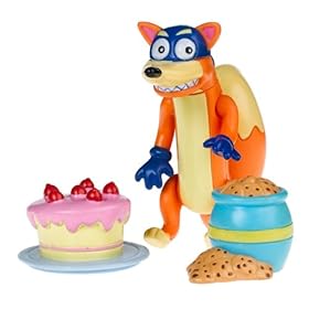 Dora the Explorer: Figures for Dora's Talking Doll House: Swiper with Cookie Jar and Cake