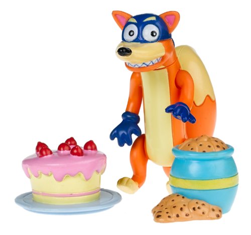 Dora the Explorer: Figures for Dora's Talking Doll House: Swiper with Cookie Jar and Cake images