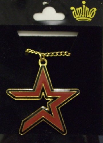 Houston Astros MLB Team Pendant with 18 '' Chain