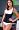 Squeem #26J Cotton and Rubber Vest - Compression Bodyshaper(4XL/Black)