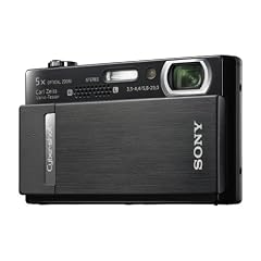 Sony DSC-T500B Digitalkamera (10 Megapixel, 5-fach opt. Zoom, 8,9 cm (3,5 Zoll) Display, Touchscreen) schwarz