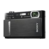Sony DSC-T500B Digitalkamera (10 Megapixel, 5-fach opt. Zoom, 8,9 cm (3,5 Zoll) Display, Touchscreen) schwarzvon "Sony"