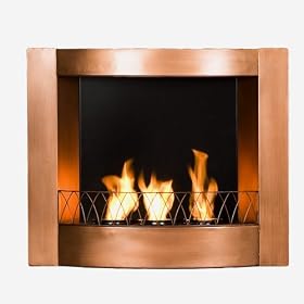SEI FA5805 Copper Wall Mount Gel Fuel Fireplace