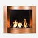 SEI Copper Wall-Mountable Gel Fuel Fireplace