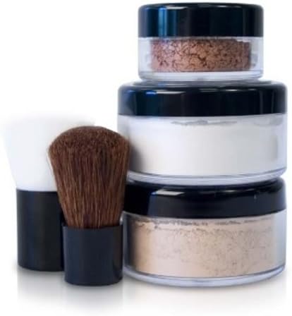 Dark Mineral Bronzer Foundation Finisher Makeup Set