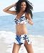 Tommy Bahama Tropical-Print Tie-Front Swimsuit Top