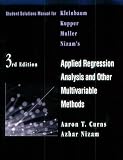 Applied Regression Analysis and Other Multivariable Methods