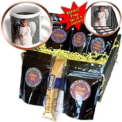 Angels - Angel Victorian Style - Coffee Gift Baskets - Coffee Gift Basket by 3dRose LLC