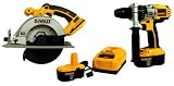 DEWALT DCK250X 18-Volt XRP Hammer drill/Circular Saw Combo Kit