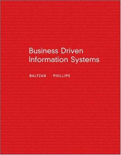 Business Driven Information Systems with MISource 2007 and Student CD