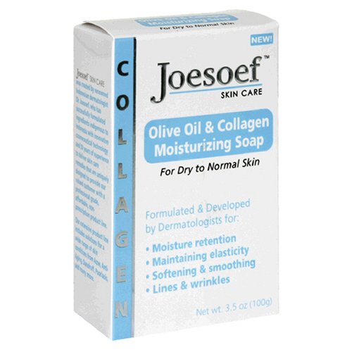 Joesoef Moisturizing Soap, Olive Oil & Collagen, for Dry to Normal Skin, 3.5 oz (100... by Joesoef Skin Care