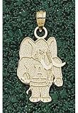 Anderson Jewelry Crimson Tide Elephant 3/4 Gold Charm