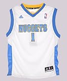 Adidas Denver Nuggets Chauncy Billups Youth (Sizes 8-20) Revolution 30 Replica Home Jersey Medium
