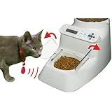 Automatic Pet Feeder - Wireless Whiskers AutoDiet Pet Feeder - Put Your Pet on a Diet