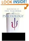 Handbook of the Teaching of Psychology