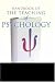 Books : Handbook of the Teaching of Psychology