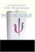 Handbook of the Teaching of Psychology