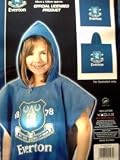 Everton  Kids Velour Hoody Towel Poncho.