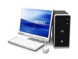 SOTEC PC STATION DT7060-AP3A Vista Premium with SP1 Core 2 Duo E7200 2GB ������ 320GB HDD DVD�X�[�p�[�E�}���`�h���C�u 22�^���C�h�t��