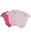 Carter's Baby Girl 5-Pack Bodysuit Set heart 6 months