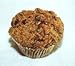 Apple Bran Muffins - Low Fat, No Cholesterol, Vegan, Whole Wheat - 1 Dozen