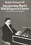Interpreting Bach's Well-Tempered Clavier: A Performer's Discourse of Method