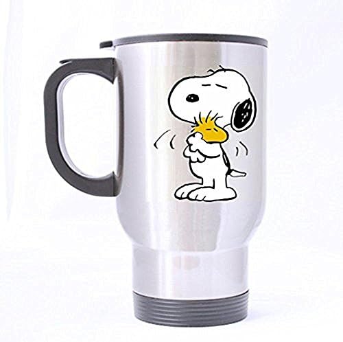 Custom Peanuts Snoopy Best Gift To Your Lover Stainless Steel Travel Mug