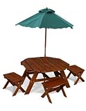  : Octagon Table and 4 Stools
