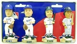 Japan MLB Forever Collectibles Mini Bobble Head Set - Baseball Sports Merchandise