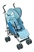 Zorbit : Memphis - Winnie the Pooh Push Chair and Raincover - Blue Stroller