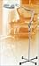 White Magnifier Lamp Magnifying Light w/ Floor Stand & Table Clamp