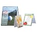 DEF61601 Sign Holders, Tent Style, Plastic, 8-1/2