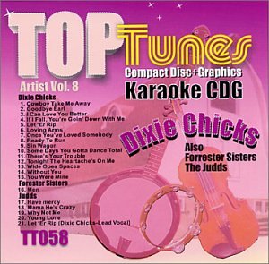 CD-Charts  Search : Top Tunes Karaoke CDG Dixie Chicks Artist Vol. 8 TT-058