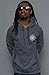 Crooks and Castles The Epi Hoody in Blue Speckle hood ,Sweatshirts for Men