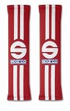 Sparco 0109077RS 77 Line Red Seat Belt Harness Pad