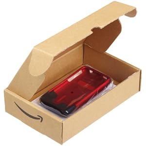 AmazonBasics Shell-Case for iPhone 3G, 3GS (Red/Black)