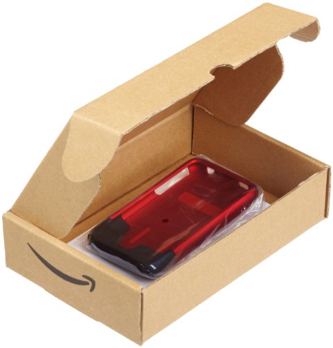 AmazonBasics Shell-Case for iPhone 3G, 3GS (Red/Black) image