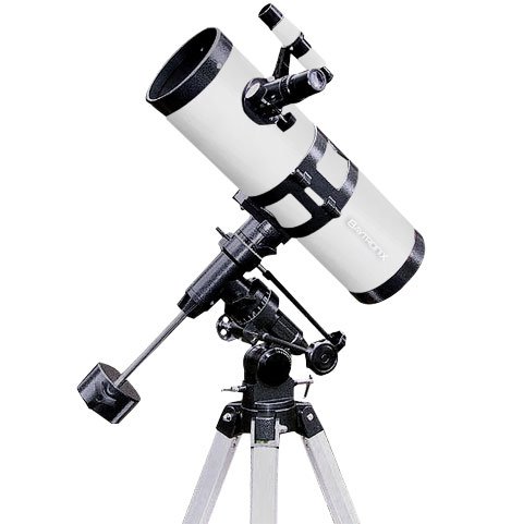 White TwinStar 4.5 Reflector Telescope Fast f/4.4 EQ Mount