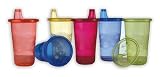 Nuby Wash or Toss Cups with Lids (10 oz.) 6-pack BPA FREE