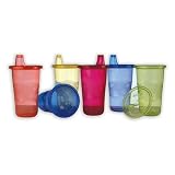 Nuby Wash or Toss Cups with Lids (10 oz.) 6-pack... by