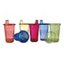 Nuby Wash or Toss Cups with Lids (10 oz.) 6-pack BPA FREE