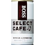サントリー コーヒーボス セレクトカフェ 185g×30本