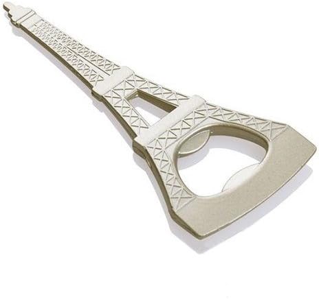 New Arrival La Tour Eiffel Tower Style Chrome Bottle Opener Party Favor