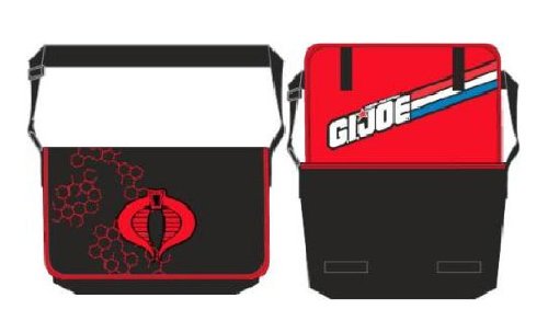  GI Joe Cobra Logo Red Messenger Bag