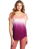 Joie Women's Maddie Tie Dye Stripe Linen Slub Tee